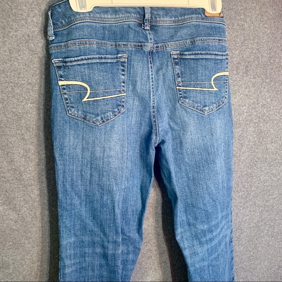 American Eagle Womens Stretch Denim Boot Cut Jeans - Picture 3 of 4